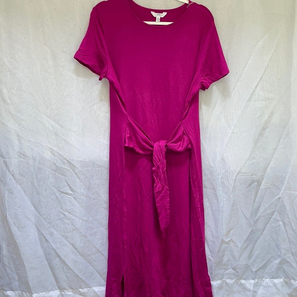 Tie Waist Shirt Dress